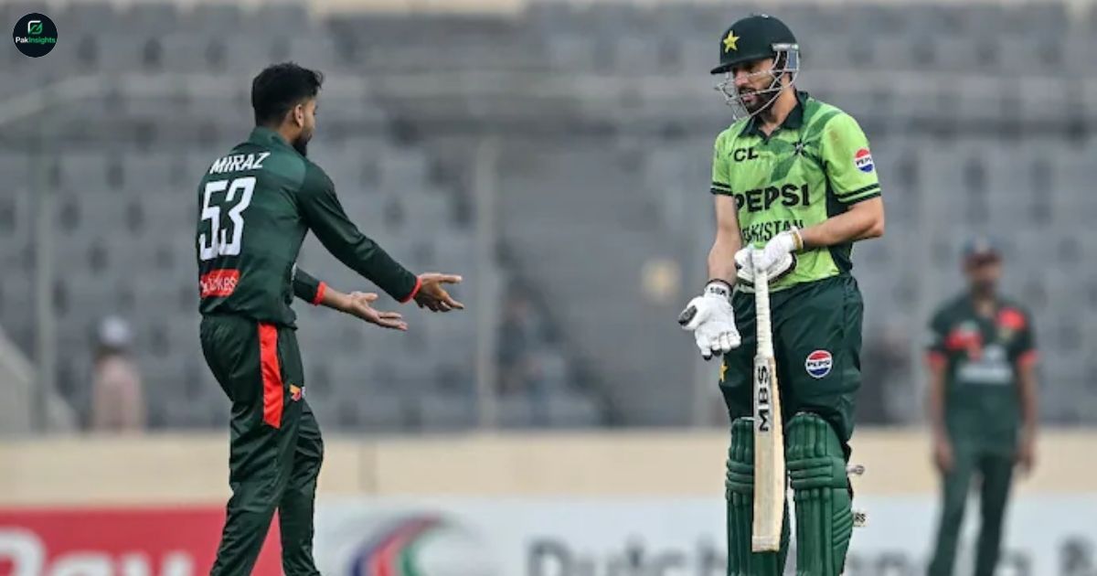 Pakistan vs Bangladesh ODI: Salman Agha’s Run-Out Incident