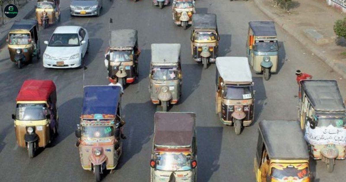 Rickshaw and Taxi Entry Banned in Major Karachi Markets
