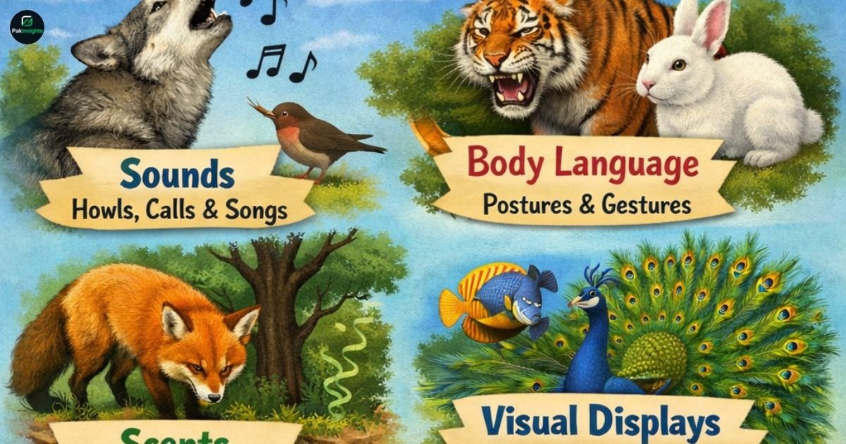 The Different Ways Animals Convey Messages