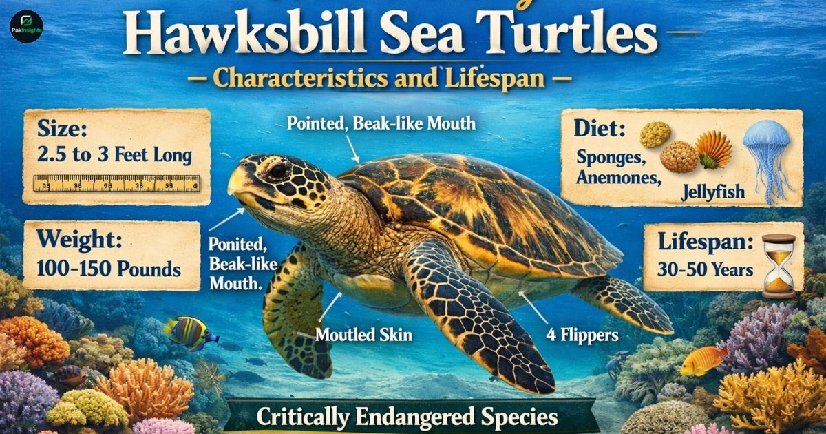 Understanding Hawksbill Sea Turtles – Characteristics and Lifespan
