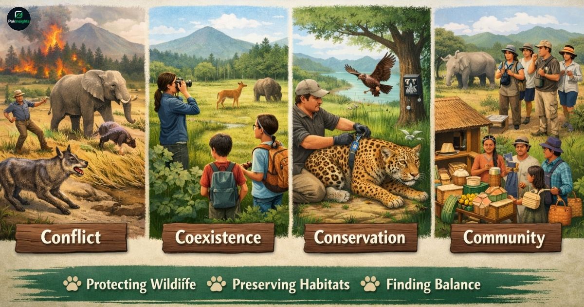Understanding Human-Wildlife Interactions