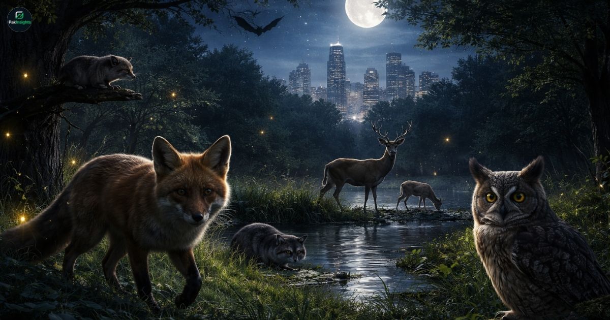 When the City Sleeps: How Wildlife Thrives at Night