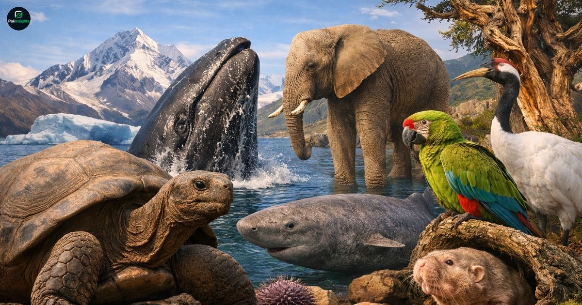 Why Some Species Live Extremely Long Lives