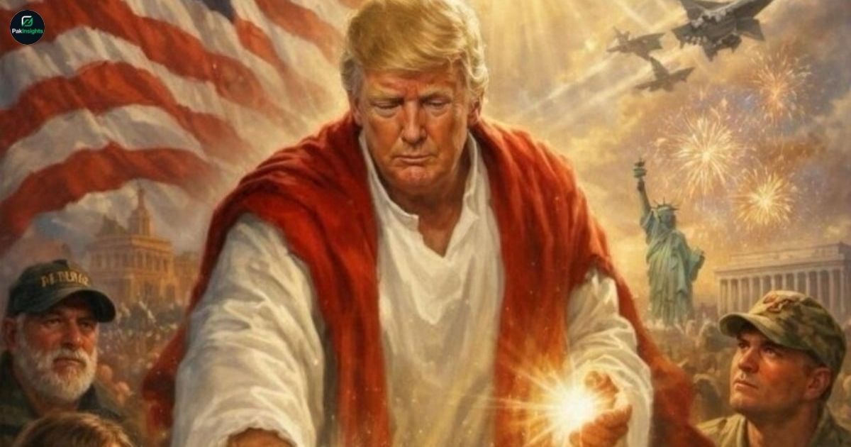 Donald Trump Deletes AI Jesus Image After Backlash