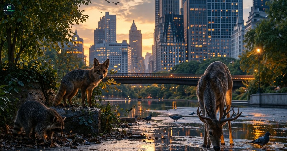 From Forests to Streets: The Growth of Urban Wildlife in Cities