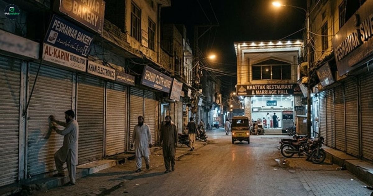 KP Govt Limits Market and Restaurant Timings to Conserve Power