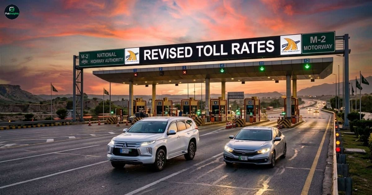 Pakistan’s New Highway and Motorway Toll Charges Effective April