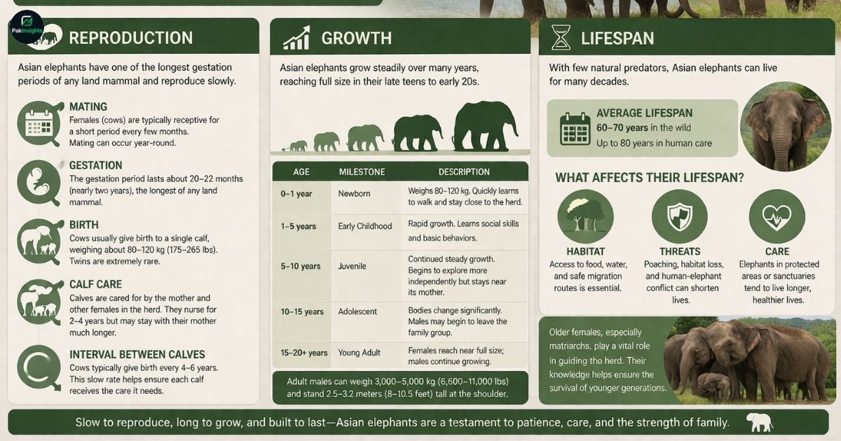 Reproduction, Lifespan, and Growth