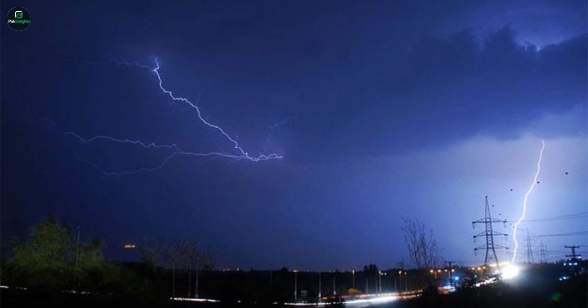 Thunderstorms, Rain & Hail Forecast for Pakistan This Week
