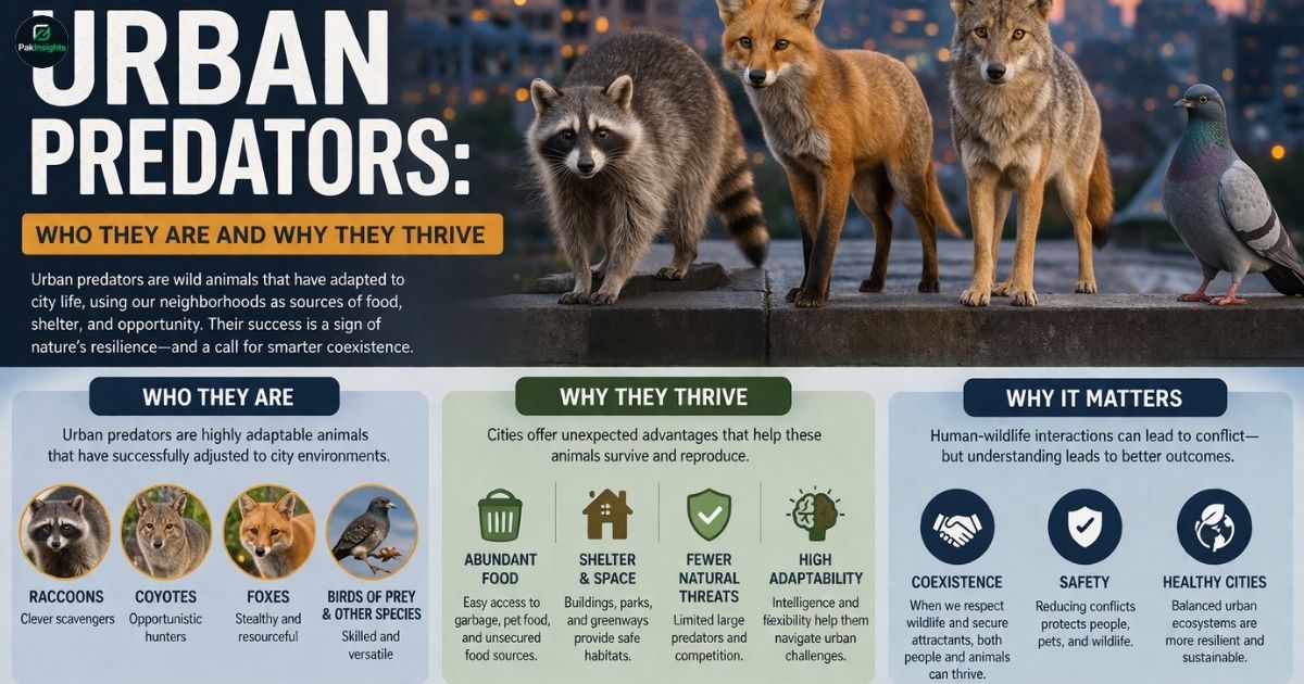 Understanding Urban Predators: Who They Are and Why They Thrive
