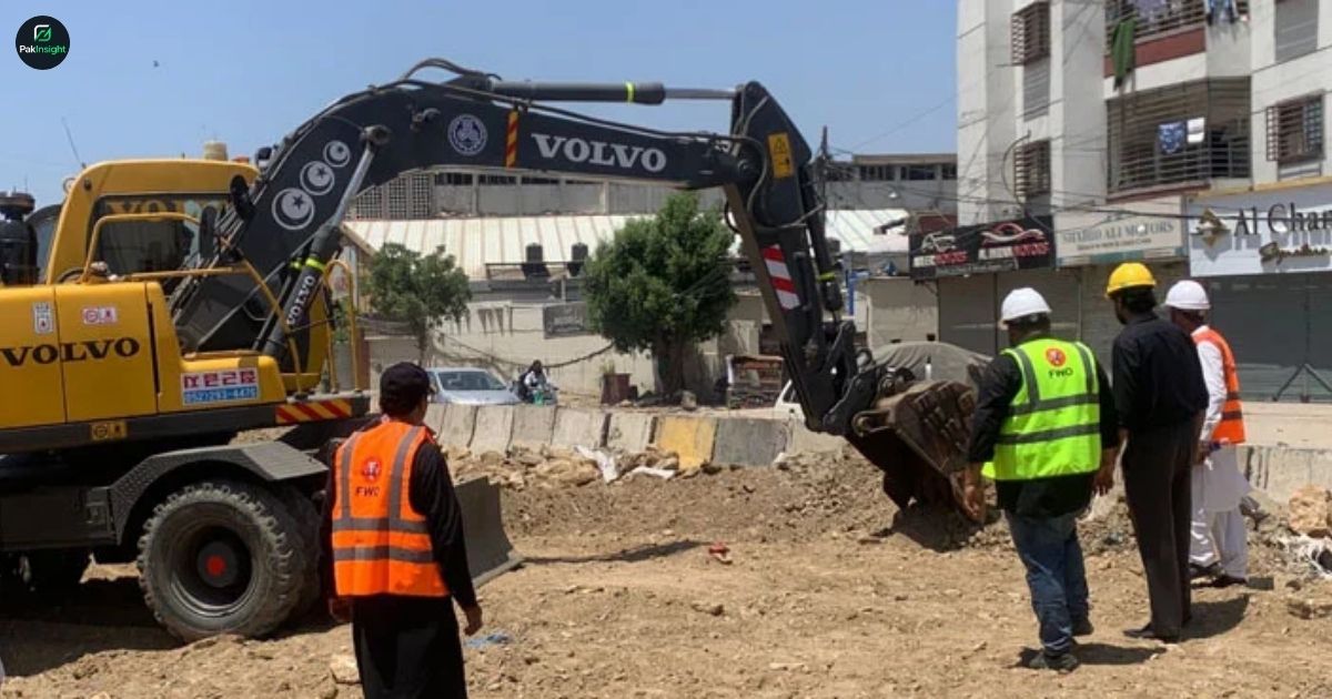 University Road Project in Karachi Back on Track with FWO