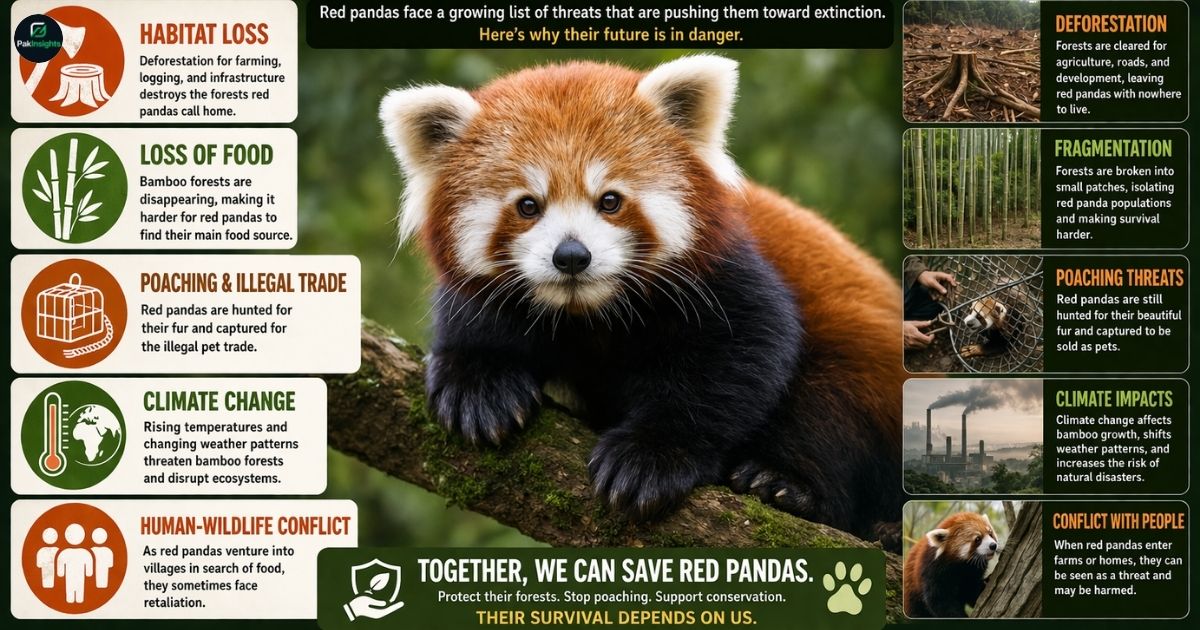Why Red Pandas Are Endangered