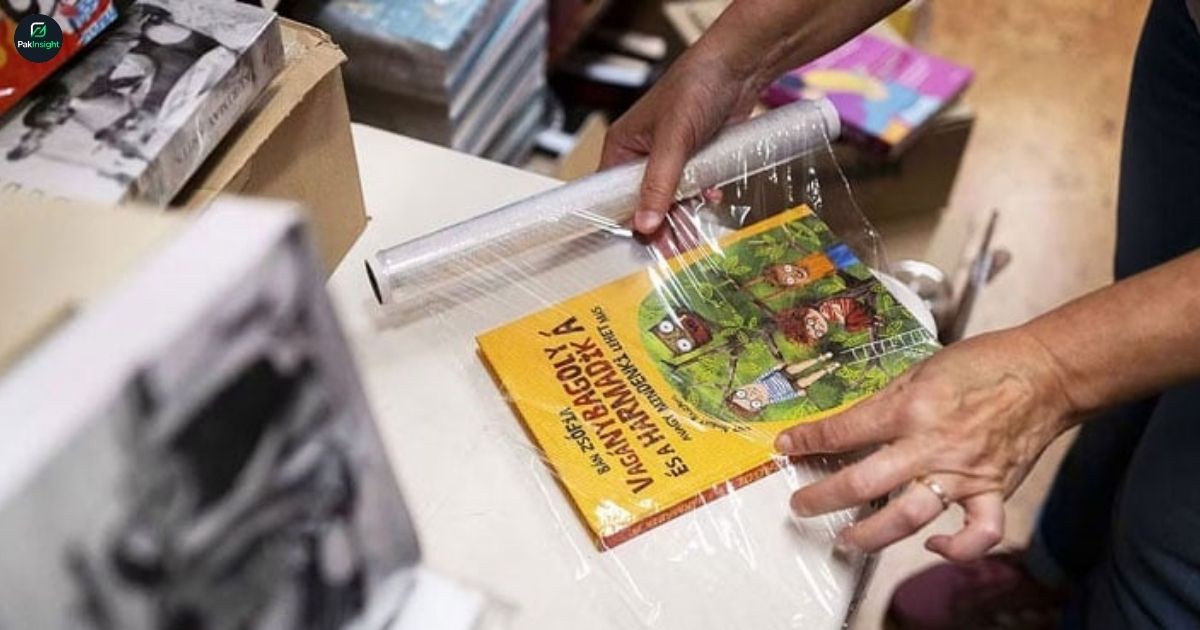 Pakistan Bans Plastic Covers on Books to Cut Pollution
