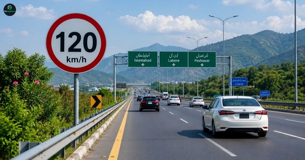 Motorway Speed Limits Restored in Pakistan for All Vehicles