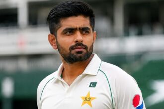 Babar Azam speaking after being appointed Pakistan Test captain ahead of the West Indies tour.