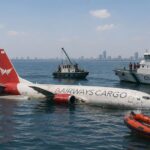 Karachi cargo plane crash search operation near Ormara involving Pakistan Navy and Air Force