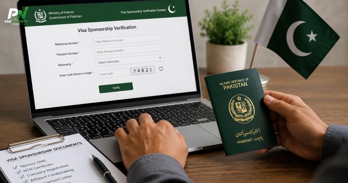Complete Pakistani Visa Sponsorship Verification