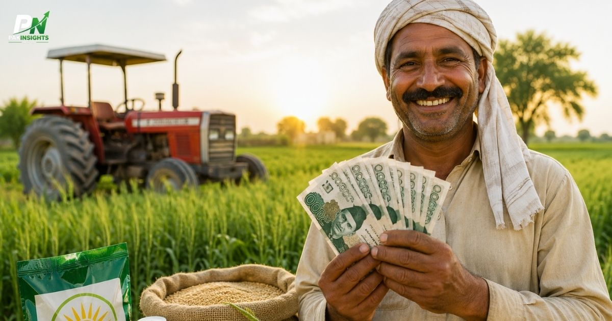 Farmers receive Rs. 250,000 under the Punjab Agricultural Scheme announced by Maryam Nawaz.