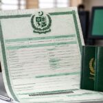 Parent completing NADRA B-Form requirements at registration center